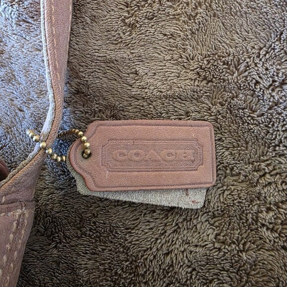 Vintage Sonoma Nubuck Suede Rose Pink Crossbody Flap BAG - Picture 7 of 16